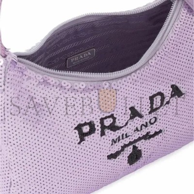 PRADA RE-EDITION 2000 PAILLETTES SHOULDER BAG 1NE515 (22*12*6cm)  PRADA RE-EDITION 2000 PAILLETTES SHOULDER BAG 1NE515 (22*12*6cm)